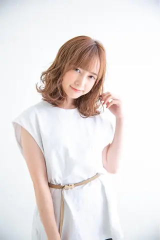 ミディアム カラー 川口髪質改善ウルトワ 🌈毛島健樹🌈のヘアスタイル