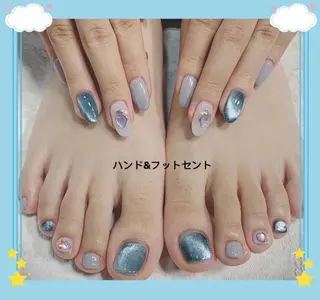 ネイル ラベンダー💖日暮里 ルル💖ネイルのネイルデザイン