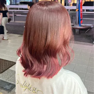 ミディアム 透明感カラー / Rio👶🏻💞のヘアスタイル