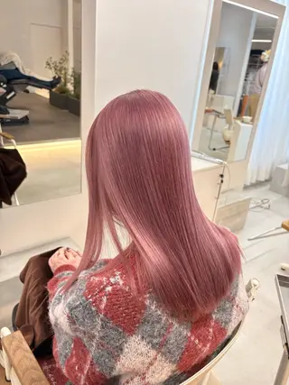 ミディアム 透明感/艶髪カラー/ 韓国/rinaのヘアスタイル