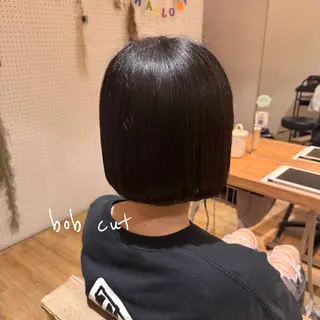 ミディアム ★韓国トレンドカット ★むなかたももかのヘアスタイル