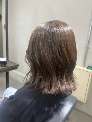 ミディアム TELAHAIR 石岡♡Rinaのヘアスタイル