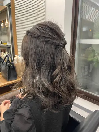 ミディアム OGAWA HIROKIのヘアスタイル