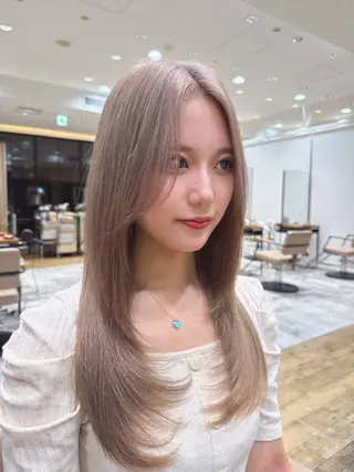 ロング カラー 💎レイヤー/韓国 💎石戸谷のヘアスタイル