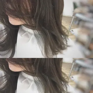 セミロング カラー 🟦髪質改善6年 💊YAMAMOTOのヘアスタイル