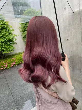 ロング カラー ヘアアレンジ メンズ ダブルカラー特化💍 tiam💍韓国ヘアのヘアスタイル
