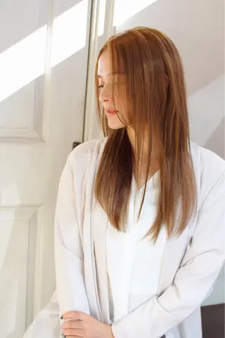ロング 千 田のヘアスタイル