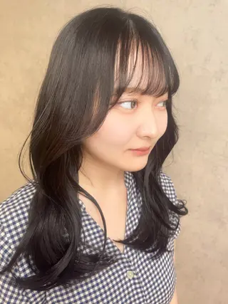 セミロング KAEDE🎀 縮毛矯正＆パーマ特化のヘアスタイル