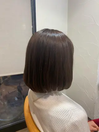 ミディアム カラー サプリームヘア 飯田みち瑠のヘアスタイル