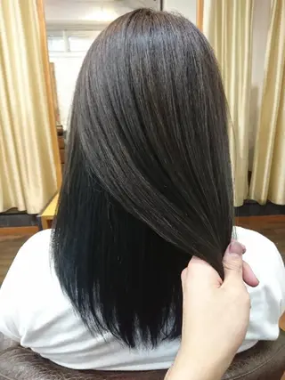 ロング カラー パーマ ヘアアレンジ メンズ まとまり💯悩み改善 ★松本尚弥★店長のヘアスタイル