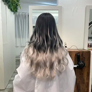ロング カラー ヘアアレンジ リピート指名no.1 /ruiのヘアスタイル
