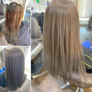 ロング カラー くせ改善師 髪質改善師ゴトウのヘアスタイル