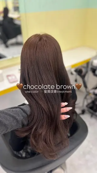 カラー 透明感🫧韓国 🫧hana🫧のヘアスタイル