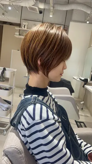 ショート 林 瑞起のヘアスタイル