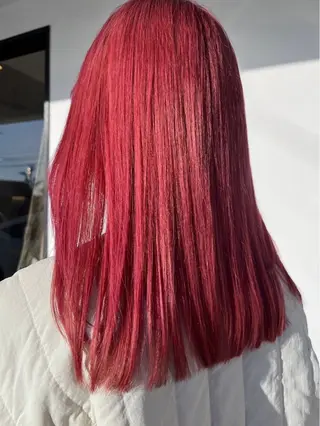 カラー 高木 玲奈のヘアスタイル