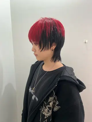 ショート 💥ウルフカット デザインあんな💥のヘアスタイル