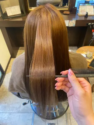 ロング 梅津 桜子のヘアスタイル