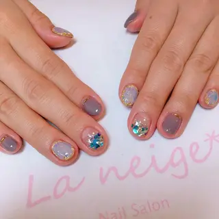 ネイル La neige* yuki 🐩🌙のネイルデザイン