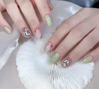 ネイル M🌷nail 長さだし専門店のネイルデザイン