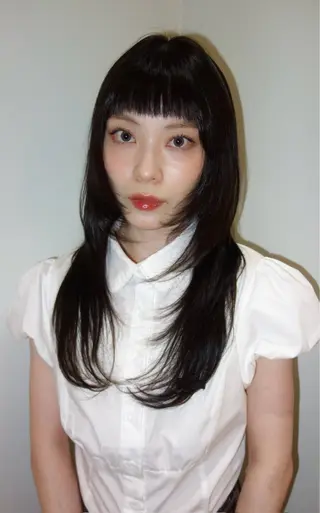 ロング カラー HEIMER ミカド　サトル△のヘアスタイル