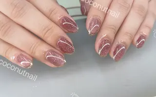 ネイル 神田 ココナッツのネイルデザイン