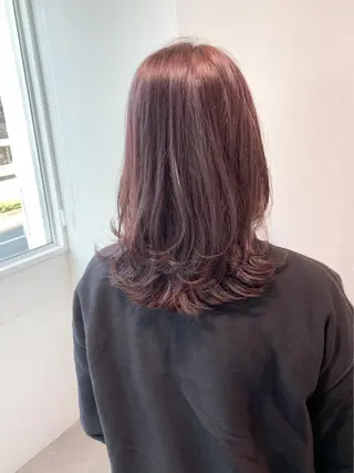 ミディアム カラー ヘアアレンジ 🩰透明感カラー♡ UTA🩰のヘアスタイル