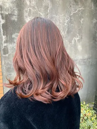 セミロング カラー Yuuki🌷名古屋 栄 カラー/ボブのヘアスタイル
