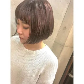 ミディアム カラー センスをお届けします 大谷将生infpのヘアスタイル