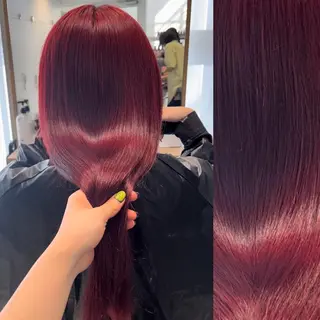 ロング カラー ヘアアレンジ stylist ◎RUKI.のヘアスタイル