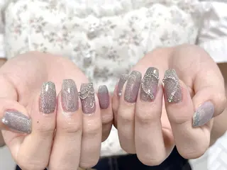 ネイル na🎀🎀na ちゅるちゅるのネイルデザイン
