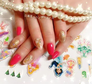 ネイル ラベンダー💖日暮里 ルル💖ネイルのネイルデザイン