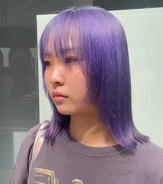 セミロング 🌟ハイトーン/ボブ /RYOJU🌟のヘアスタイル