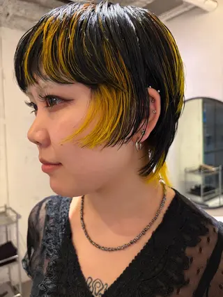 ショート カラー 村上雅人 ナチュラルモードのヘアスタイル