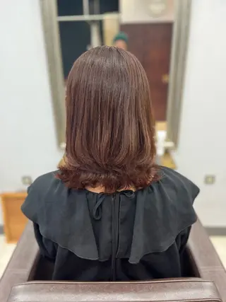 セミロング ヘアアレンジ 産休の為お休みです! 小島凜のヘアスタイル