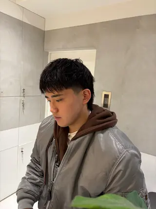 メンズ Rino🎀/盛れる 顔周りカット🪽✩のヘアスタイル