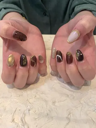 ネイル マキノ ユイのネイルデザイン