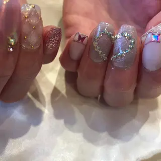 ネイル パラあり！フィルイン 美フォルムのネイルデザイン