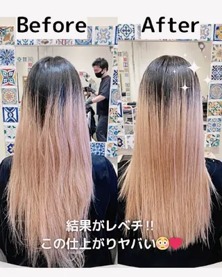 ロング 徳永 博志のヘアスタイル