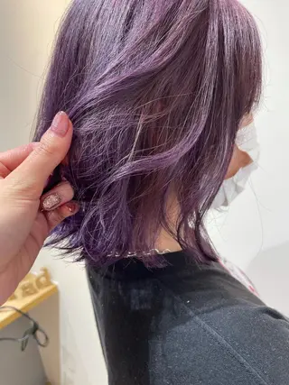 カラー 三村 桜生のヘアスタイル