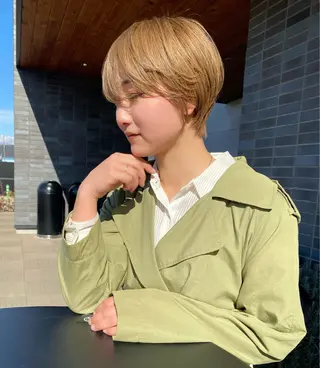 ショート 藤井 章太のヘアスタイル