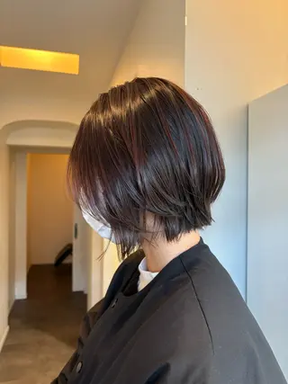 ショート 透明感カラー🎀 tasty/makoのヘアスタイル