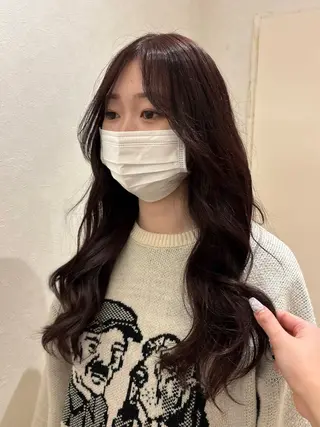 ロング カラー 艶感暖色カラー🥀/ レイヤー / れいかのヘアスタイル