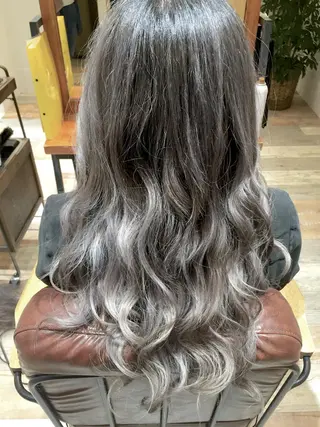 カラー ハイトーン×髪質改善 KENTAのヘアスタイル
