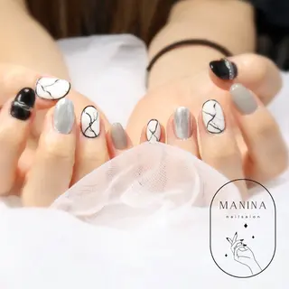 ネイル nailsalon Manina齋藤愛美のネイルデザイン