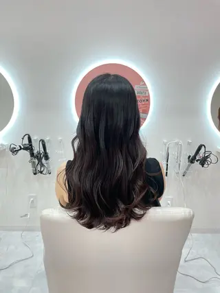 ロング 山口 舞弥のヘアスタイル