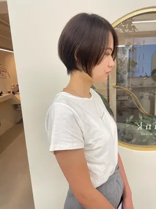 ショート 丹羽大喜 縮毛矯正/美髪矯正のヘアスタイル