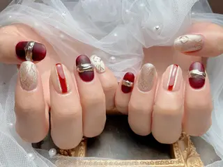 ネイル マジック ミラーのネイルデザイン