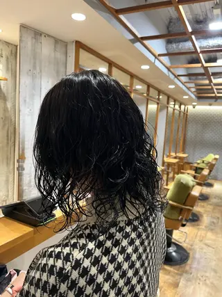 ミディアム おの ももか /京急富岡のヘアスタイル