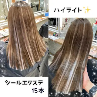 セミロング カラー 🌺ウルフカット職人 新垣渚🐺のヘアスタイル