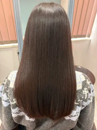 セミロング 🍊髪質改善🍊縮毛 矯正🍊濱野紗奈🍊のヘアスタイル